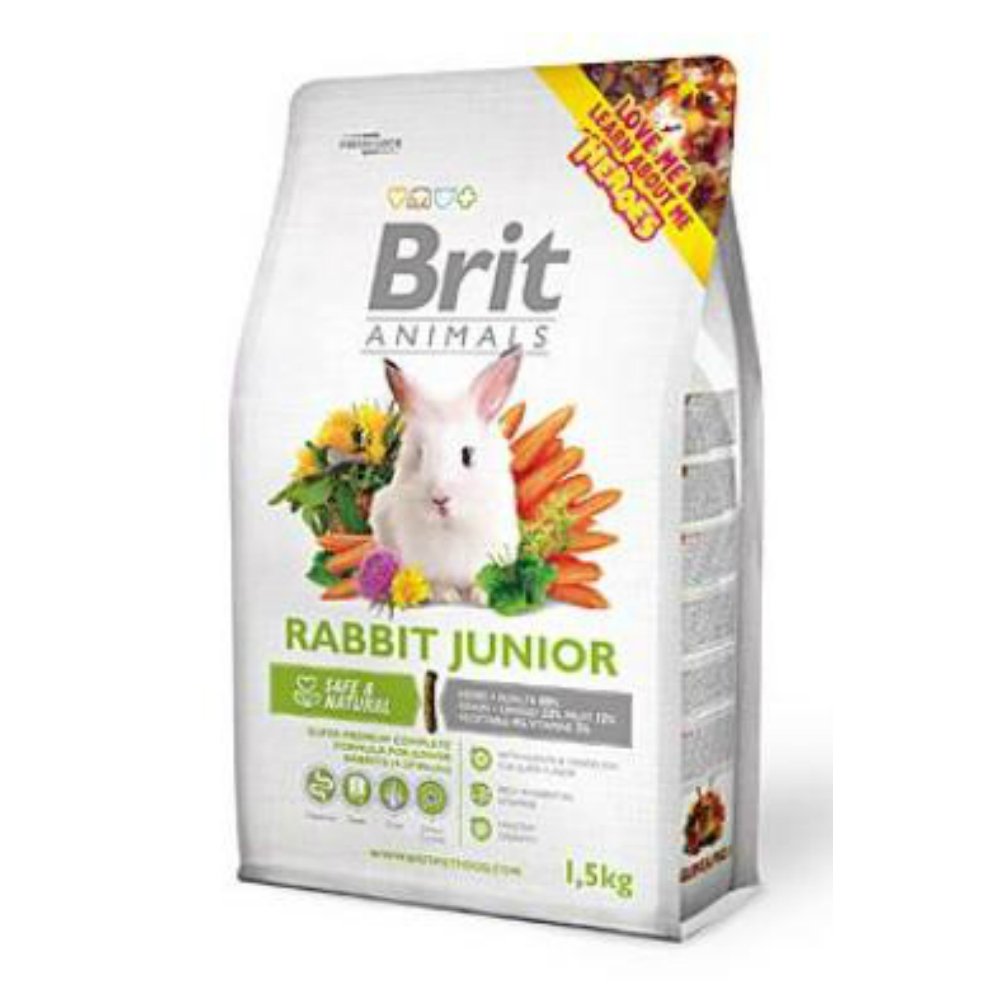 Obrázok Brit Animals Rabbit Junior Complete 1,5kg