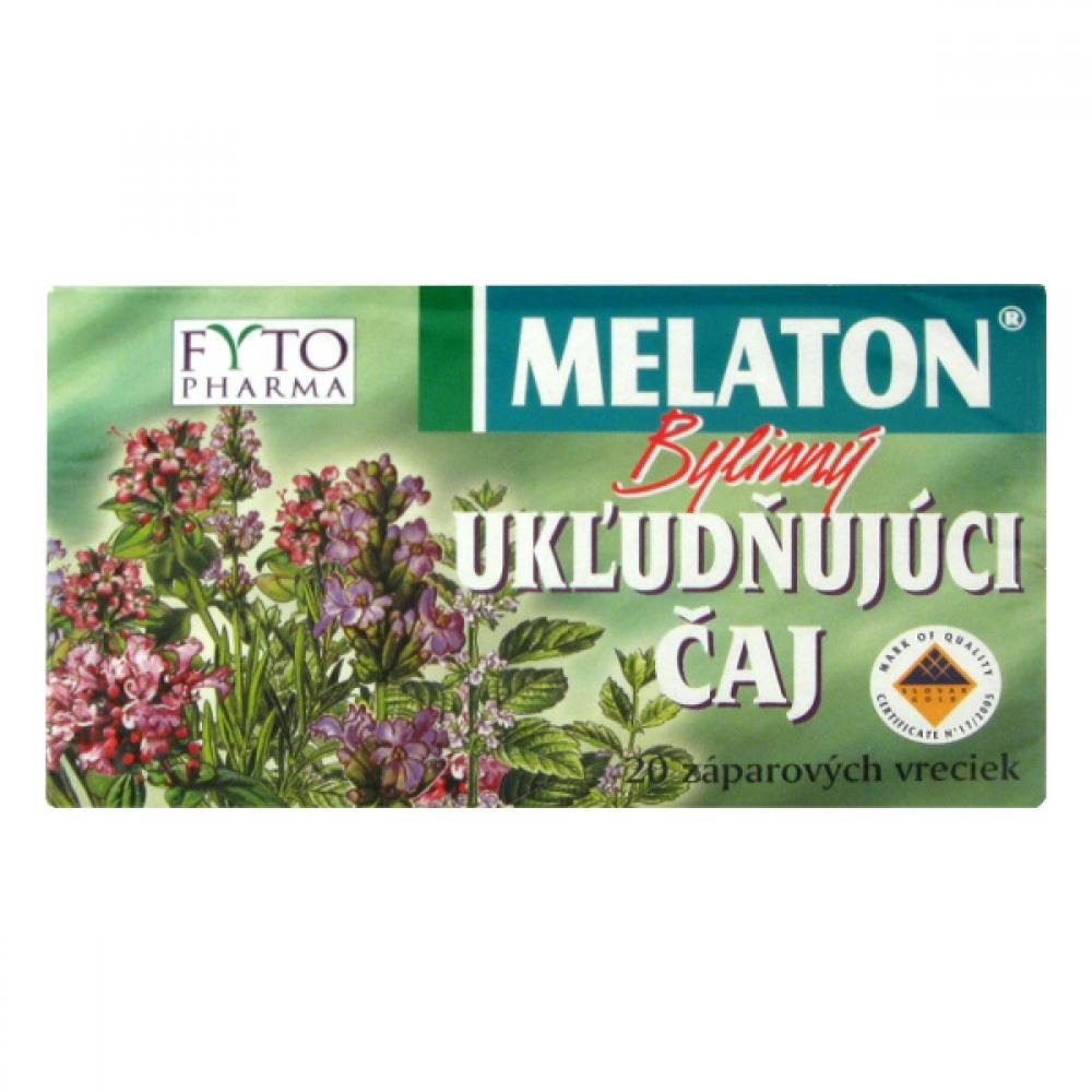 Obrázok Melaton Bylinný ukludňujúci čaj 20x1.5g Fytopharma