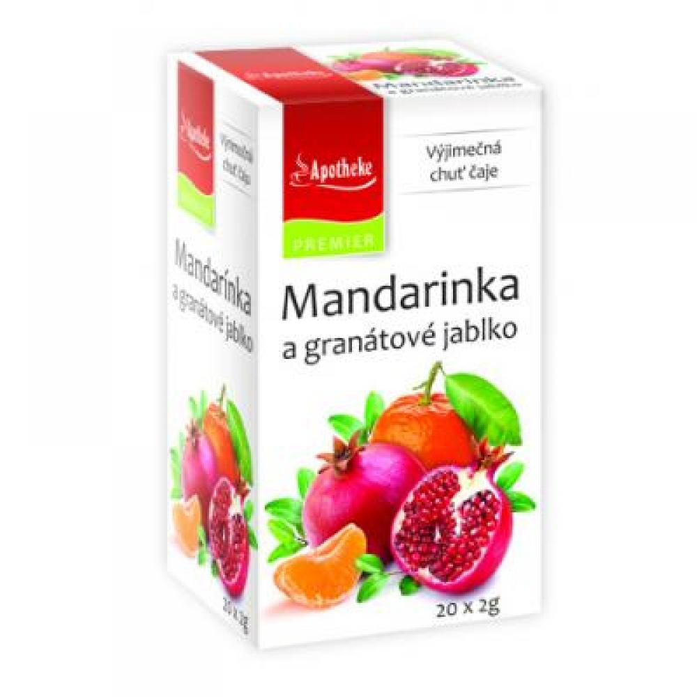 Obrázok Apotheke Mandarinka a granát. jablko čaj 20x2 g