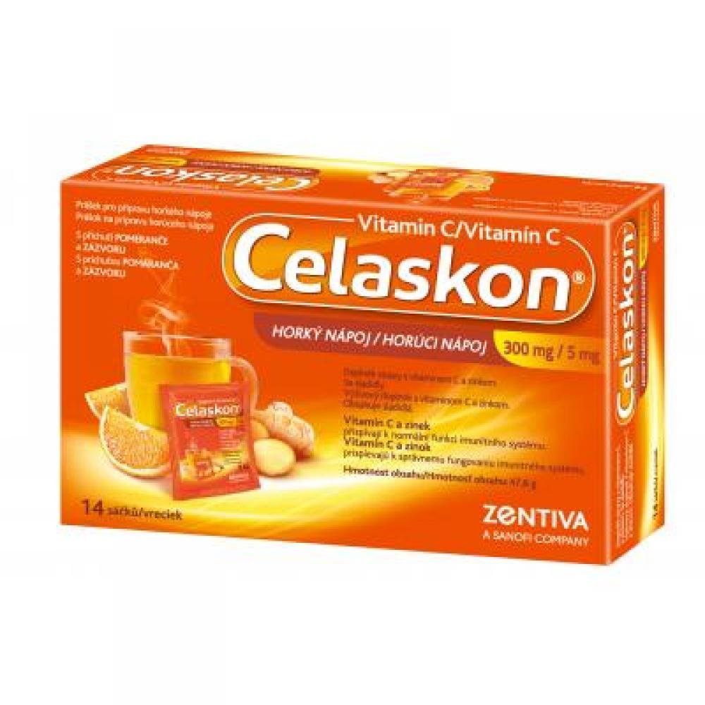 Obrázok CELASKON Horúci nápoj 300/5mg 14vreciek