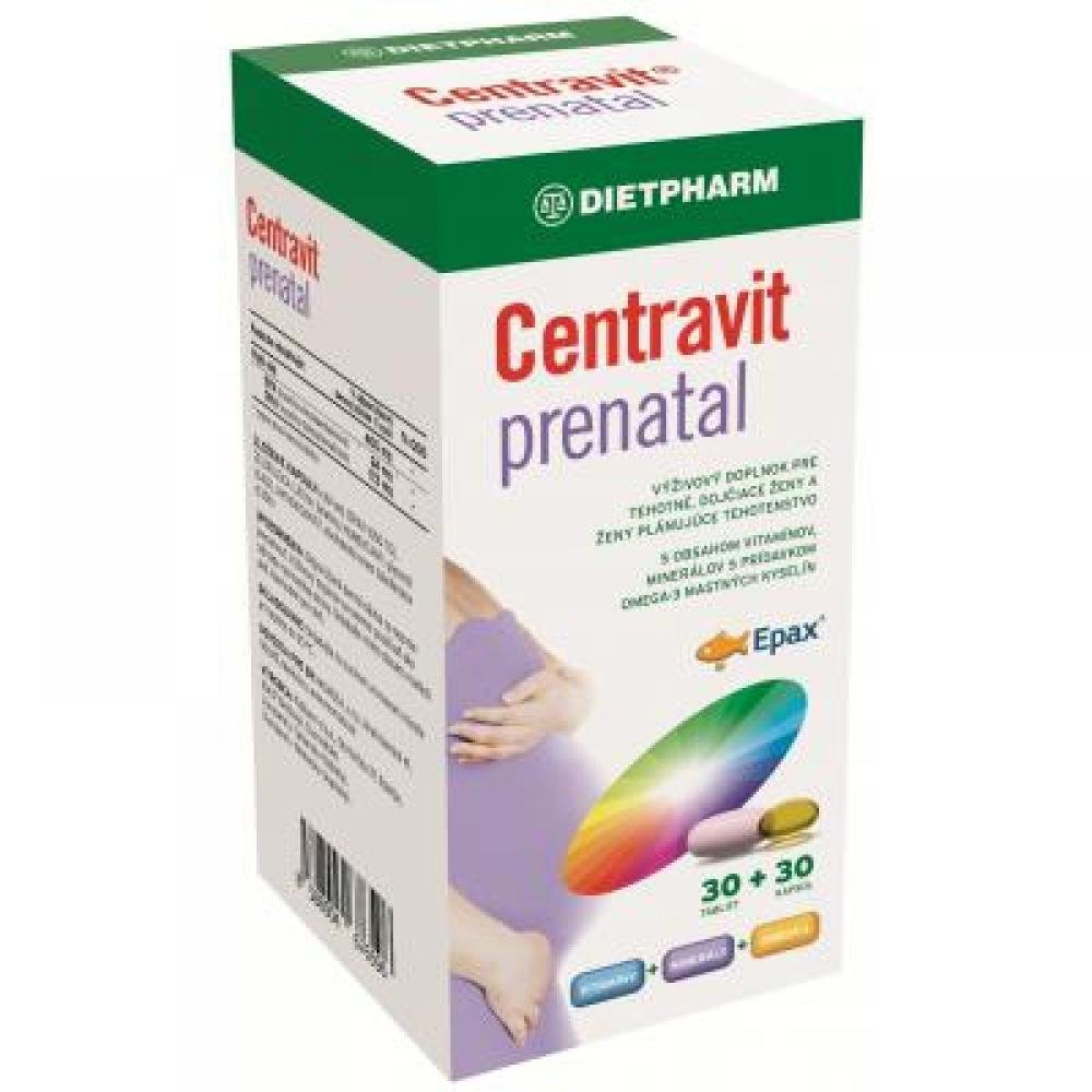 Obrázok Centravit prenatal 30 tbl + 30 cps