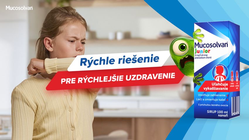 Obrázok MUCOSOLVAN Junior sirup 100 ml