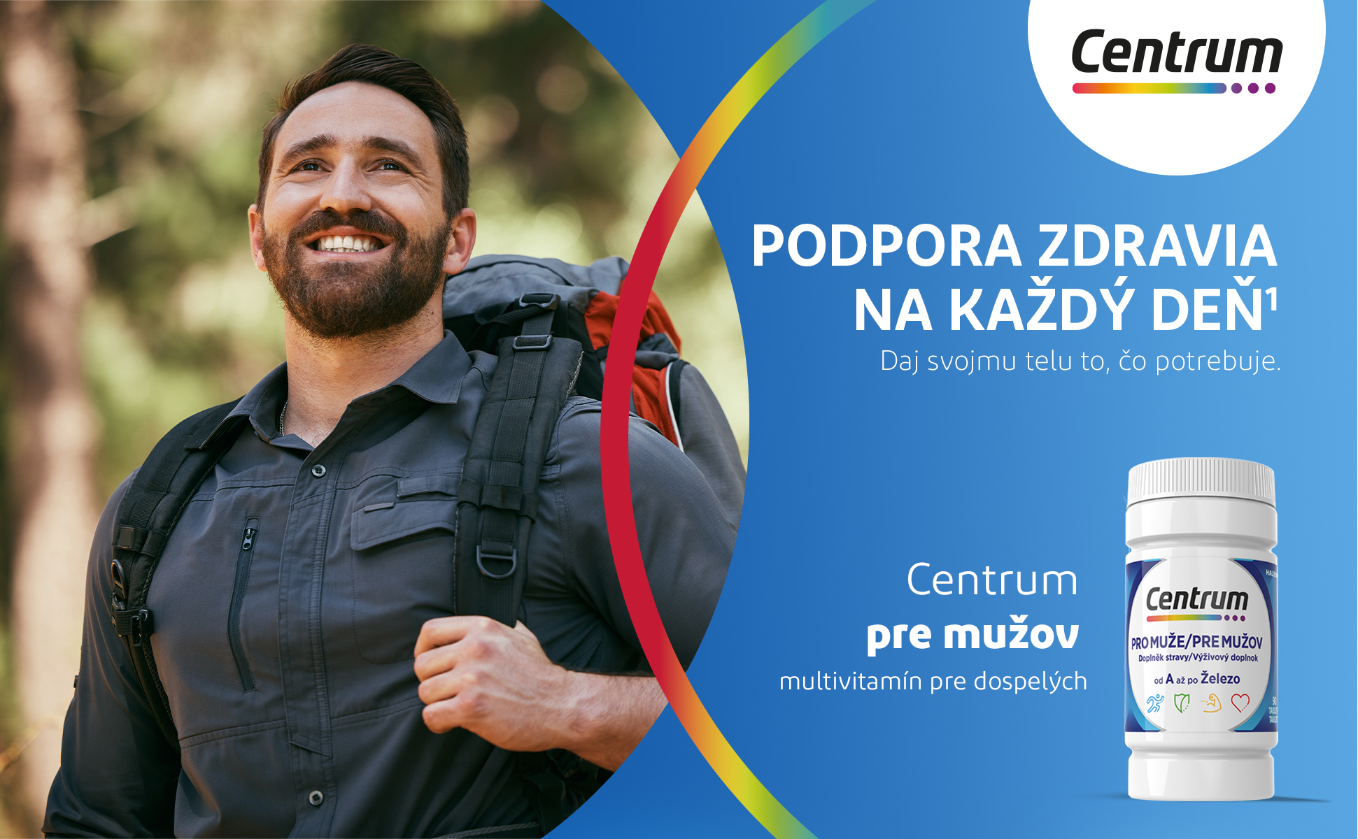 Obrázok CENTRUM Multivitamín pre mužov 90 tabliet