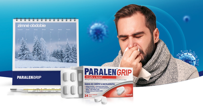 Obrázok PARALEN Grip chrípka a bolesť 24 tabliet (10)