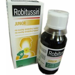 ROBITUSSIN Junior sirup 100 ml - MojaLekáreň.sk