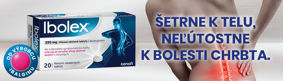 Obrázok IBOLEX 200 mg 20 tabliet