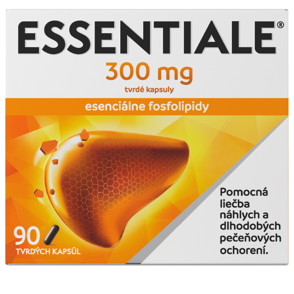ESSENTIALE 300 mg 90 tvrdých kapsúl (16)