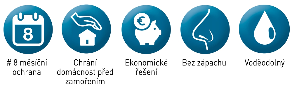 Obrázok FORESTO 4,50 g + 2,03 g Obojok pre psov nad 8 kg dĺžka 70 cm (2)