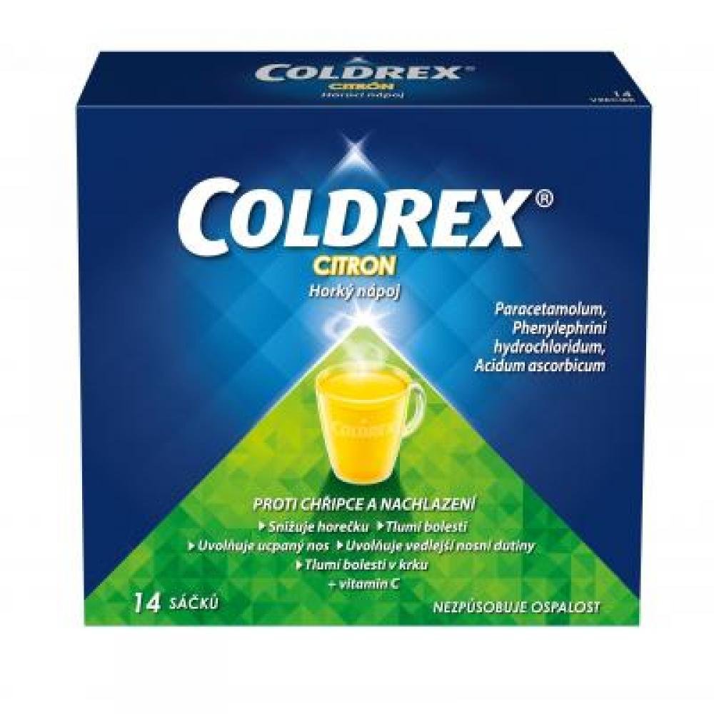 Obrázok Coldrex Horúci nápoj Citrón 14x5g