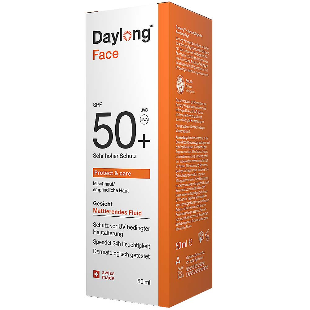 Obrázok Daylong Protect&care Face SPF 50+ zmatňujúci fluid, 1x50 ml