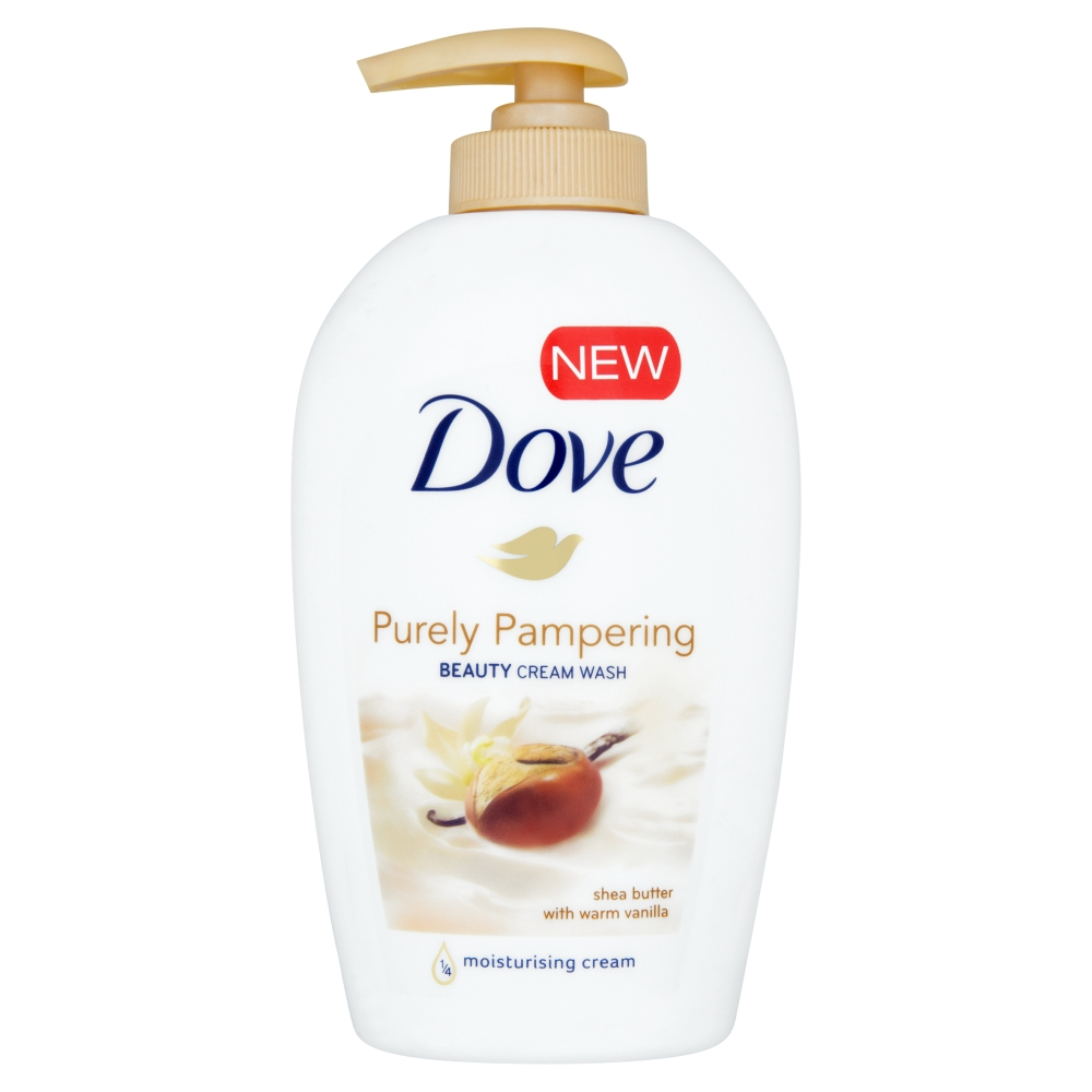 Obrázok Dove Purely Pampering bambucké máslo a vanilka, tekuté mýdlo - 250ml