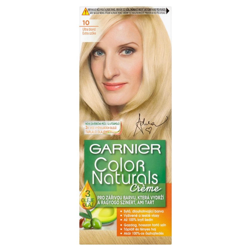 GARNIER Color Naturals farby na vlasy odtieň 10 veľmi svetlá blond ...