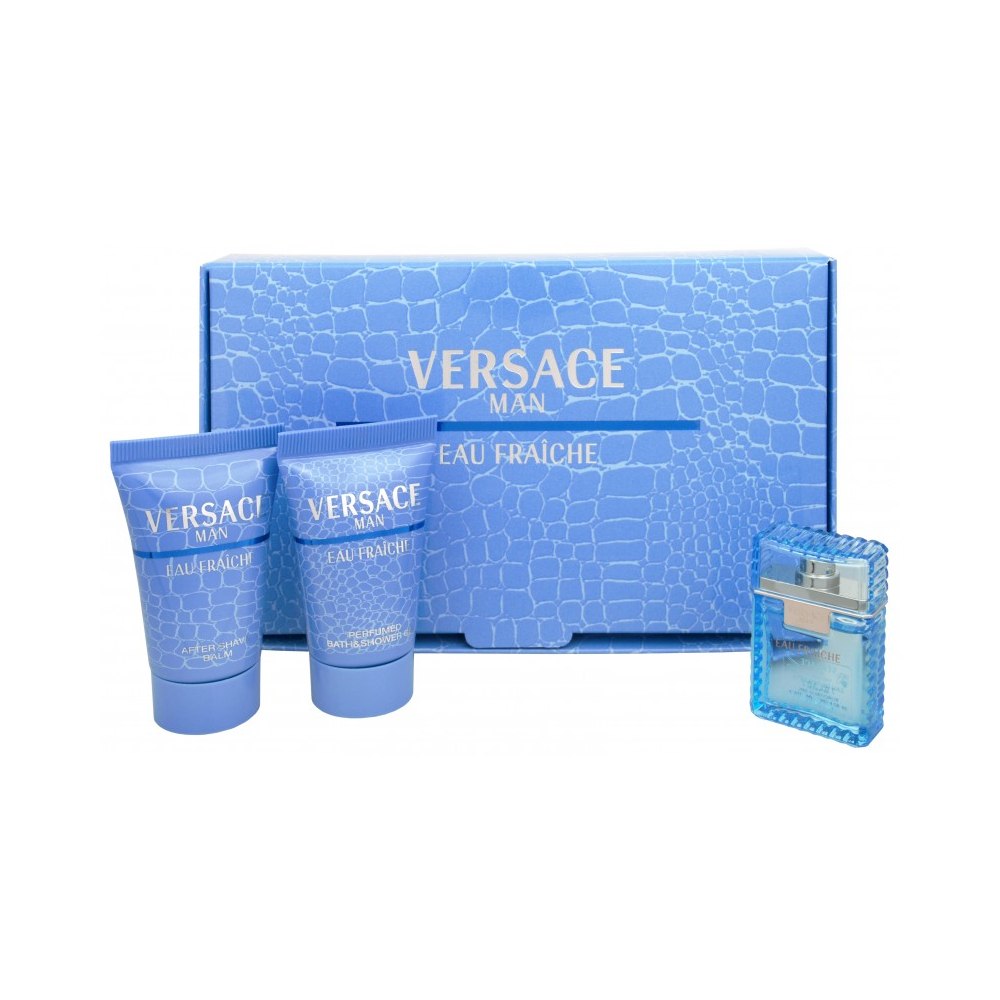 Obrázok Versace Man Eau Fraiche Toaletná voda toaletná voda 5 ml + sprchovací gél 25 ml + balzam po holení 25 ml