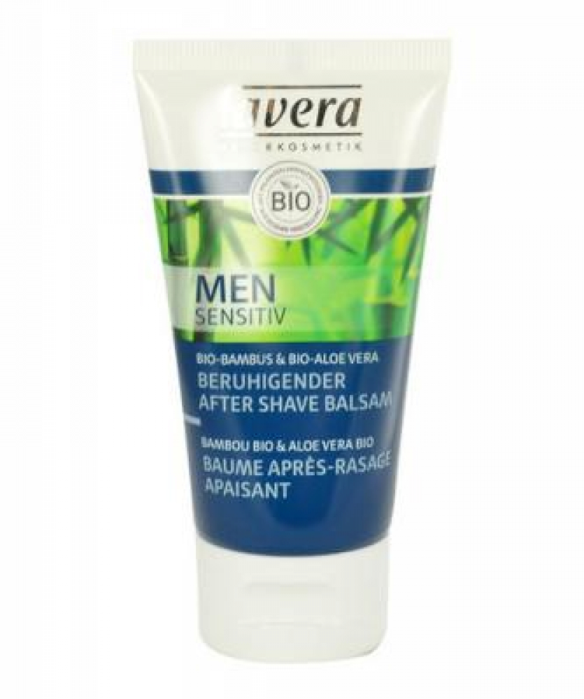 Obrázok Lavera Men Sensitiv After Shave Balm 50ml Bio bambus & Bio aloe vera