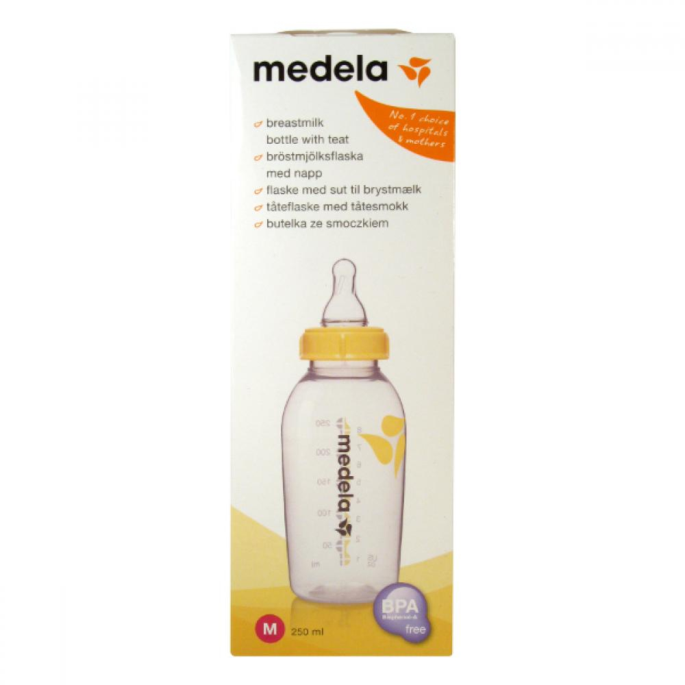 Obrázok MEDELA Lahvička s dudlíkem vel.M 250ml