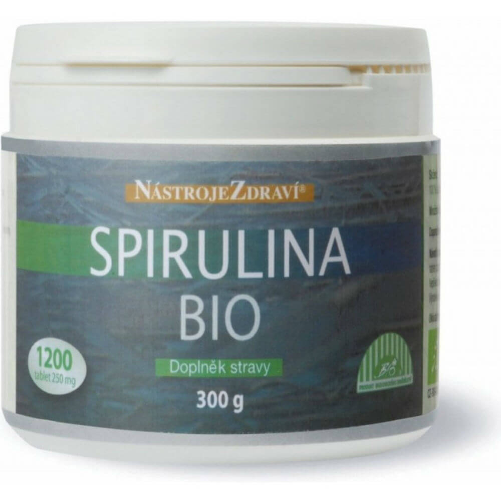 Obrázok Spirulina BIO 300g 1200 tabliet