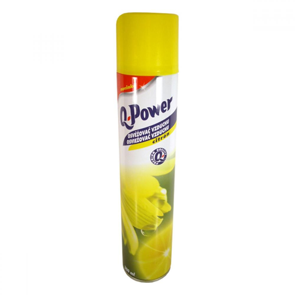 Obrázok Osviežovač vzduchu Q-Power Citrón v spreji 300ml