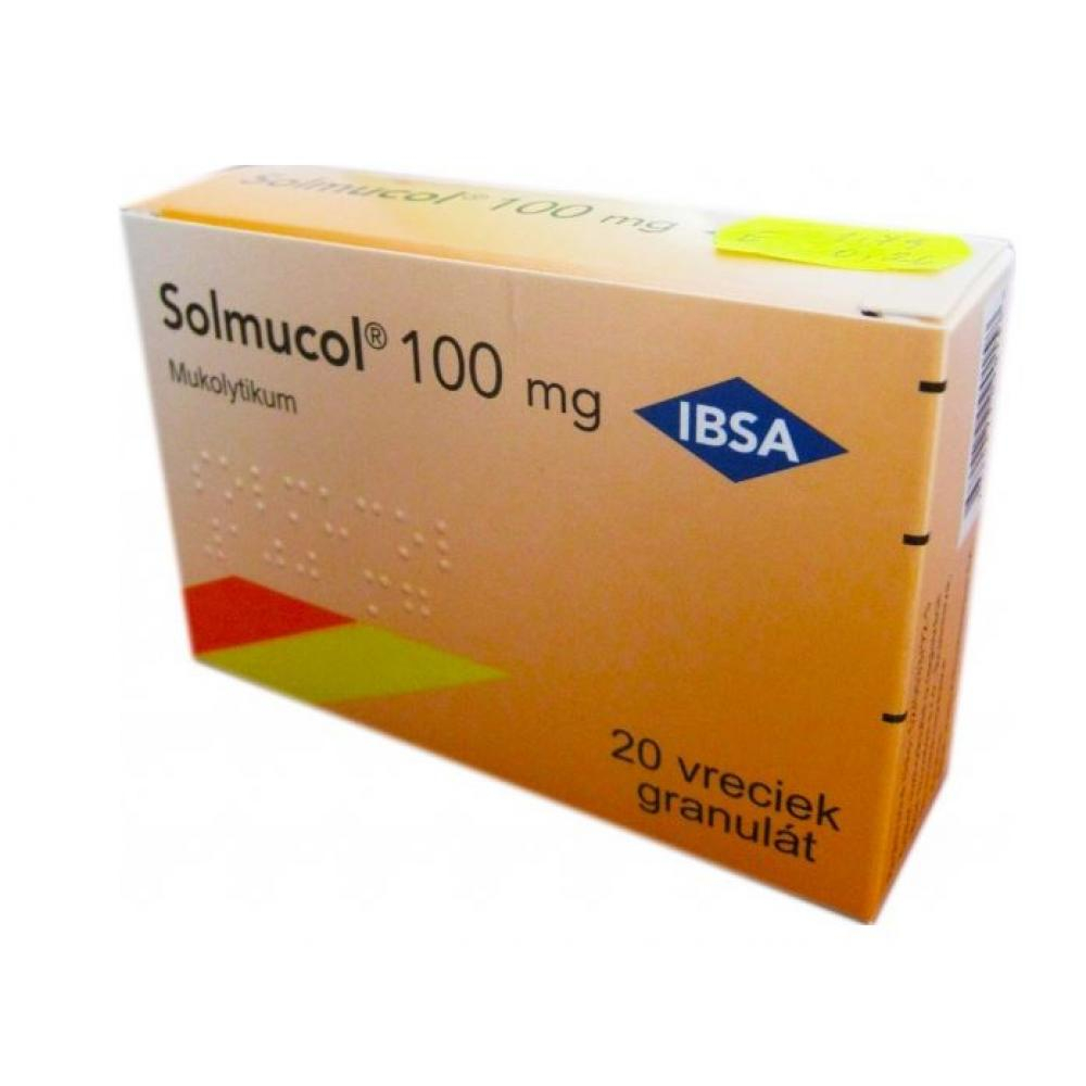 Obrázok Solmucol 100 mg granulát 