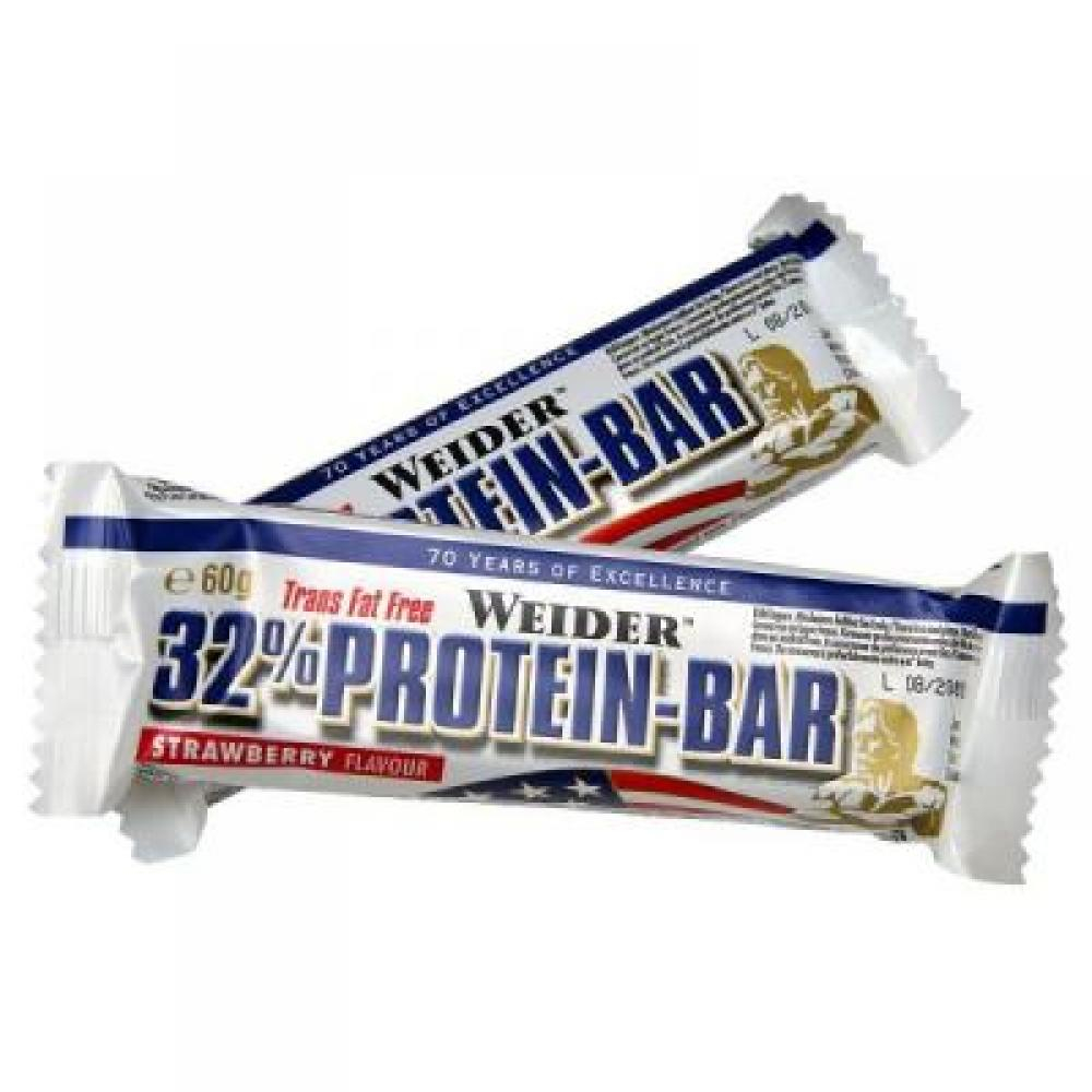 Obrázok Weider 32% Protein Bar, 60 g chocolate